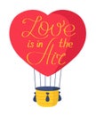 Love is in the air Royalty Free Stock Photo