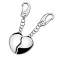 Heart shaped key ring