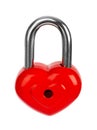 Heart shaped lock Royalty Free Stock Photo