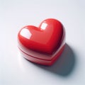 Heart shaped object for romantic Valentine scenario