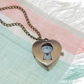 Heart shaped pendant
