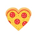 Pepperoni pizza love