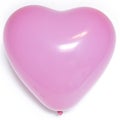 Heart-shaped pink balloon