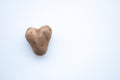 Up close heart shaped vegetable