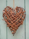 Heart shaped wall decoration Royalty Free Stock Photo