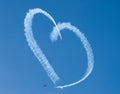 A heart in the sky Royalty Free Stock Photo