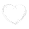 Heart from splash Royalty Free Stock Photo