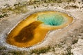 Heart Spring at the Yellowstone National Park. Wyoming. USA. Royalty Free Stock Photo