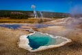 Heart Spring in Yellowstone Royalty Free Stock Photo