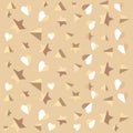 Heart and stars background. Abstract pattern, Royalty Free Stock Photo