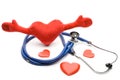 Srdce a stetoskop 