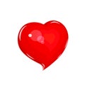 Heart. Symbol love for saint Valentines day