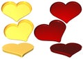 Heart templates - 3D