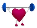 Heart training weight heart health
