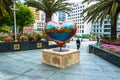 The Heart in Union Square, San Francisco, California, USA Royalty Free Stock Photo