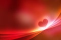 Heart - valentine abstract background