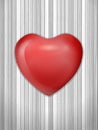 Heart on wooden backfound Royalty Free Stock Photo