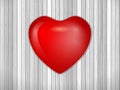 Heart on wooden backfound Royalty Free Stock Photo
