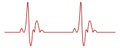 Heartbeat Royalty Free Stock Photo