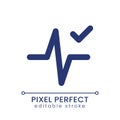 Heartbeat animation effect applying pixel perfect gradient fill ui icon