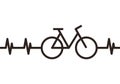 Heartbeat Bike Symbol