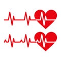 Heartbeat icons