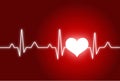 Heartbeat monitor Royalty Free Stock Photo