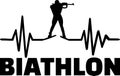 Biathlon heartbeat line