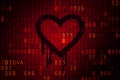 Heartbleed bug concept. Royalty Free Stock Photo