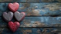 Heartfelt Love: A Romantic Valentine\'s Day Background Royalty Free Stock Photo