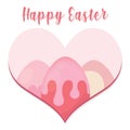 Happy easter card