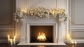 hearth fireplace white