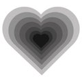 hearth icon design Royalty Free Stock Photo