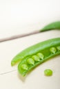 Hearthy fresh green peas