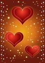 Hearts Background !