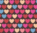 Hearts background Royalty Free Stock Photo