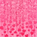Hearts background Royalty Free Stock Photo