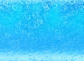 Hearts background in a blue underwater backgrounds. Love texture Royalty Free Stock Photo