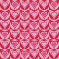 Hearts In Circles_Red-Magenta