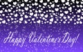 Hearts Design Background. Greeting Card Valentine Day. Vector illustration. Heart pattern. Falling Confetti. EPS 10. Royalty Free Stock Photo