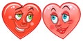 Hearts Emoticons Smiley Emoji