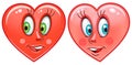 Hearts Emoticons Smiley Emoji