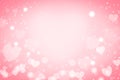 Hearts as background.Valentines day concept Royalty Free Stock Photo