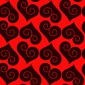Hearts pattern seamless Royalty Free Stock Photo