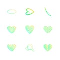 Hearts , romantic , love , valentine , rose , flowers , eps icon