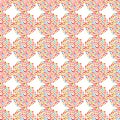 Hearts seamless colorful pattern Royalty Free Stock Photo