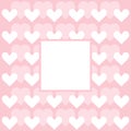 Hearts pattern - Hearts wallpaper - Valentine`s day card