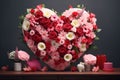 HeartShaped Floral Arrangements for Elegant