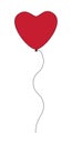 Heartshaped love Valentine balloon