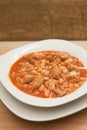 Hearty bowl of Pozole (Posole)